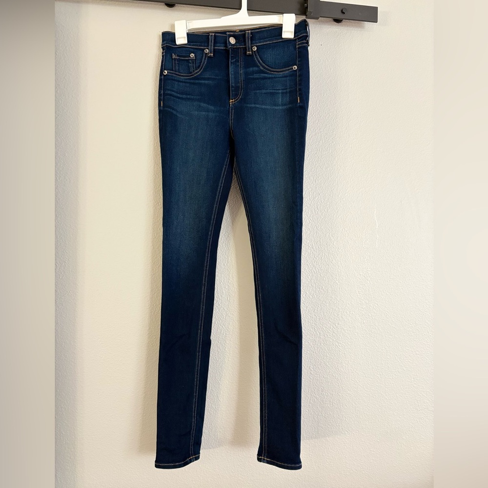 Rag & Bone Blue Skinny Jeans Versatile Style
